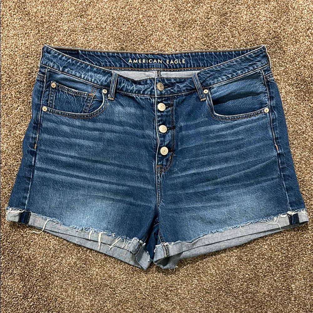 American Eagle High Waisted Denim Shorts